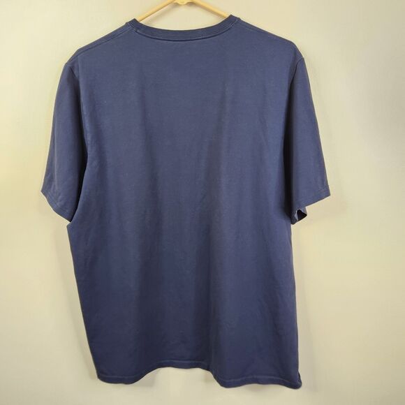 L.L. Bean Mens Slightly Fitted Short Sleeve Rainbow Mountain Graphic Tee L Reg - Picture 6 of 6